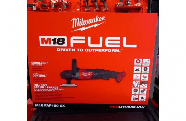 Milwaukee M18 FAP180-0X poliroz alapgp