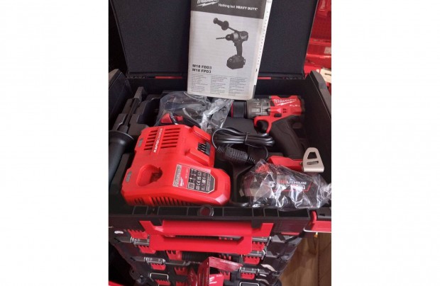 Milwaukee M18 FPD3-502X tvefr csavaroz szett