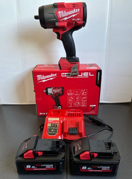 Milwaukee M18 Fhiw2F12-802 akkus tvecsavaroz szett