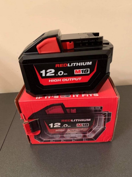 Milwaukee M18 HB12 Akkumultor 12,0Ah/18V Li-ion