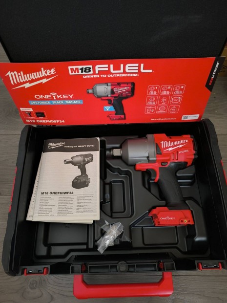 Milwaukee M18 Onefhiwf34-0X akkus nagy nyomatékú ütvecsavarzó