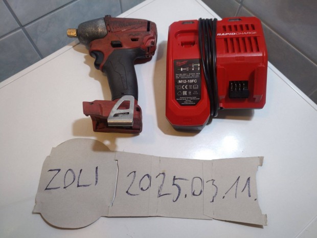 Milwaukee M18 tvecsavaroz akkumultor gyorstlt teszteletlen