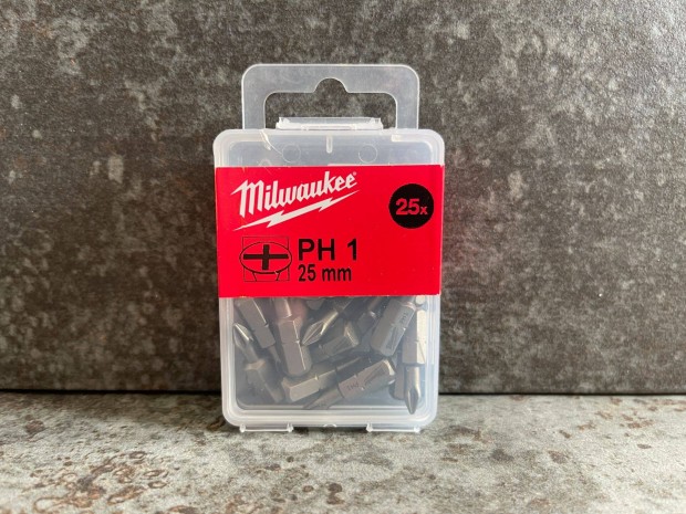 Milwaukee PH1 25r 25mm Bit szett Sz