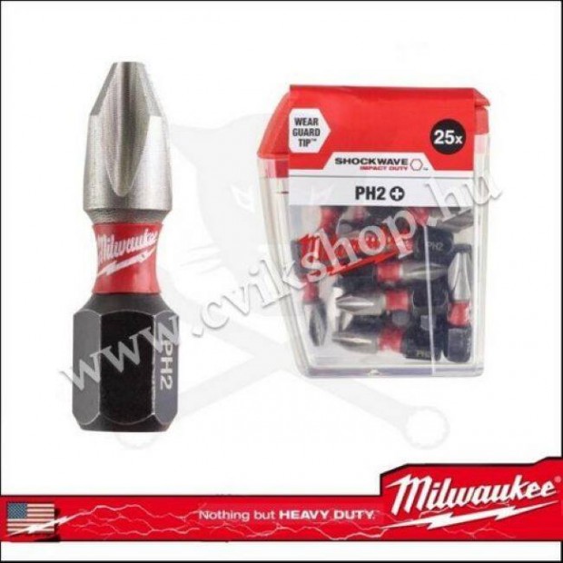 Milwaukee Shockwave bit CD PH2x25mm