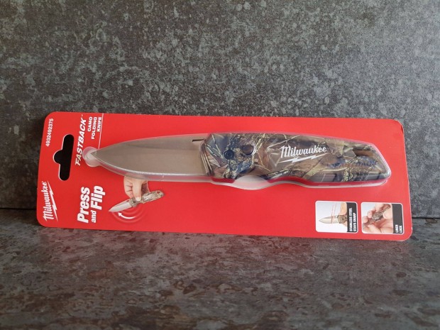 Milwaukee Terepmintás munkavédelmi bicska horgász vadász kés
