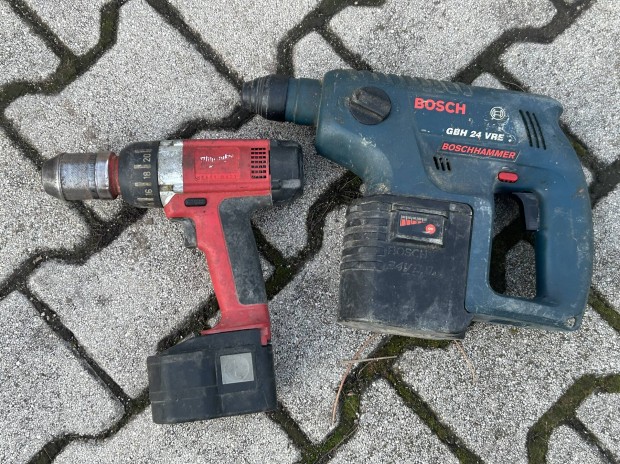 Milwaukee s Bosch pneumatikus tvefr 