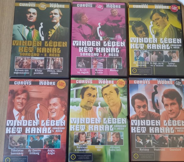 Minden lben kt kanl - krimi dvd- Roger Moore