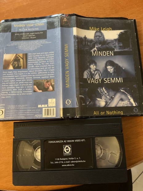 Minden vagy semmi vhs