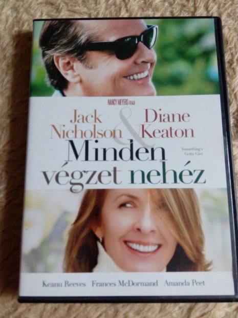 Minden vgzet nehz (Jack Nicholson) dvd elad!