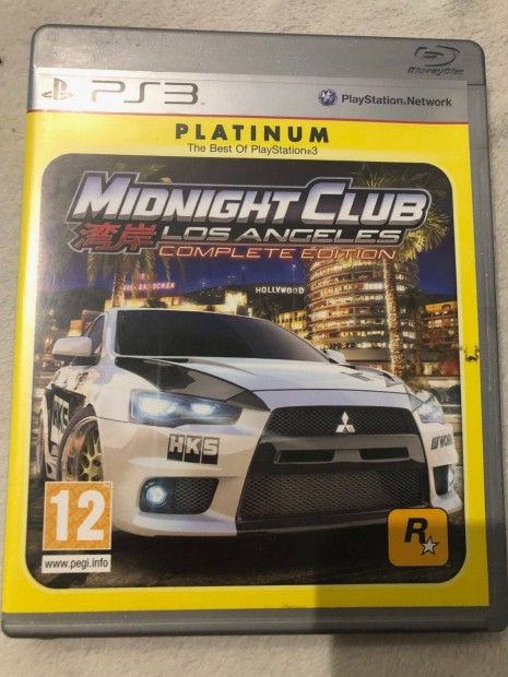 Mindnight Club Los Angeles Complete Edition Ps3 Playstation 3