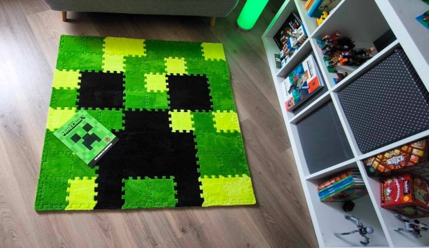 Minecraft Creeper tematikj sznyeg