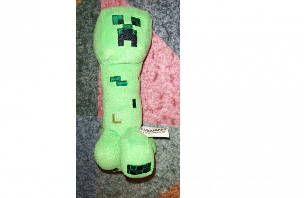 Minecraft Creeper zld plss (19 cm)