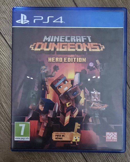 Minecraft Dungeon Ps4 hasznlt jtk Playstation 4 