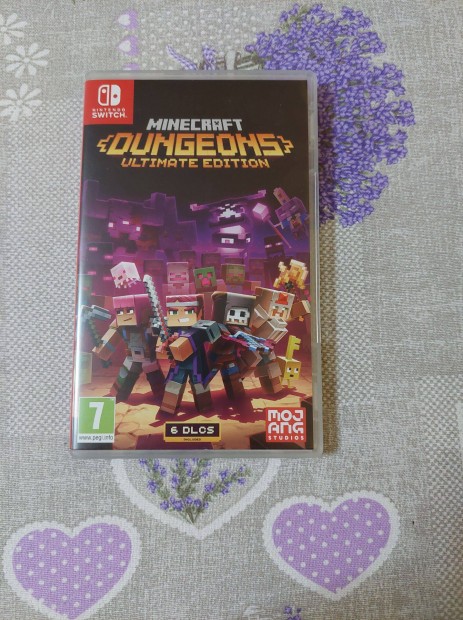 Minecraft Dungeons Ultimate Edition 6 dlc-s Nintendo jtk