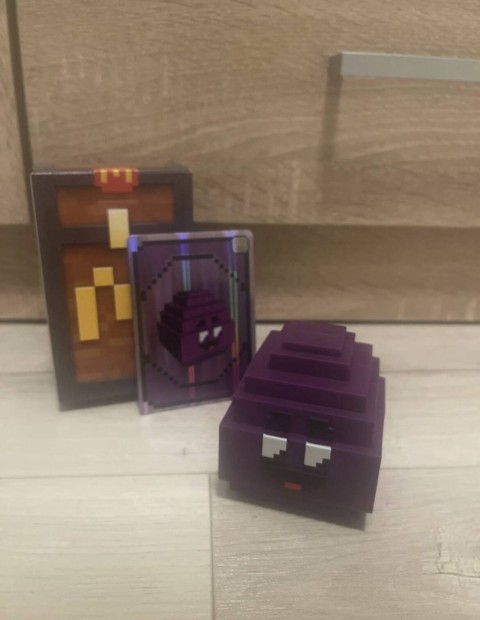 Minecraft Grimmace egg(tojás) figura