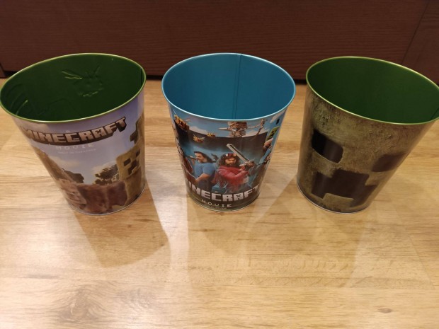 Minecraft Movie Popcorn vödrök