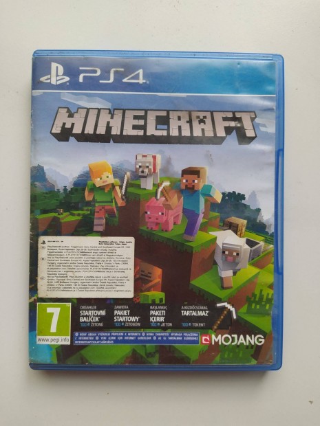 Minecraft PS4 jtk a lemez szp llapot