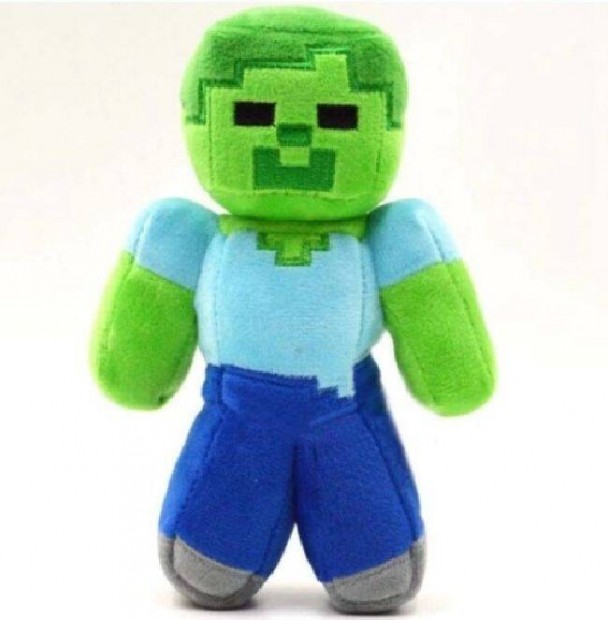 Minecraft Steve Zombi plss 20 cm j szmlval