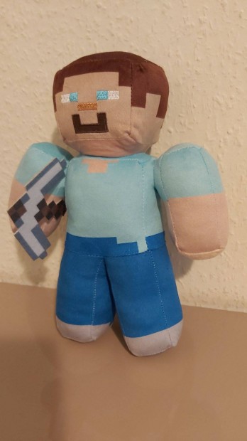 Minecraft Steve plss 27 cm j Kszletrl szmlval