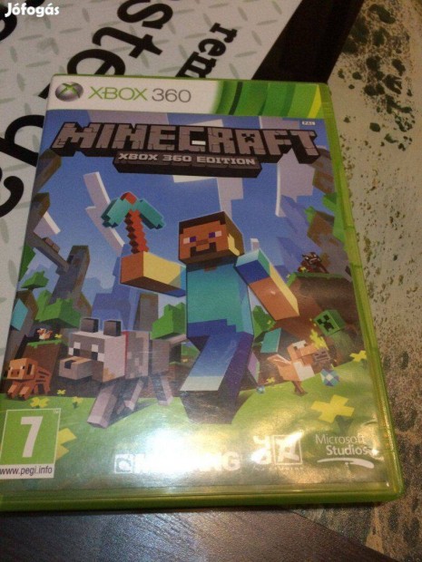 Minecraft - eredeti xbox360 játék - Polírozni szükséges!