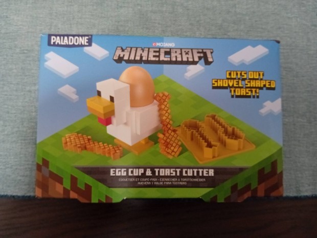 Minecraft egg cup and toast cutter