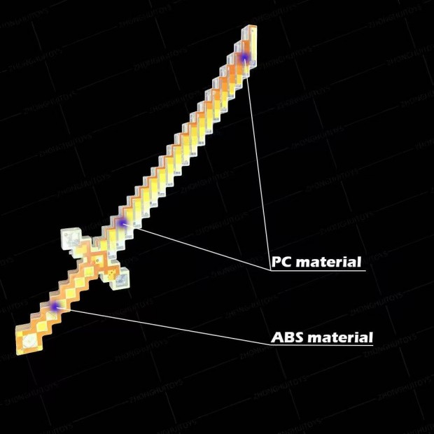 Minecraft inspirlta pixeles kard Srga