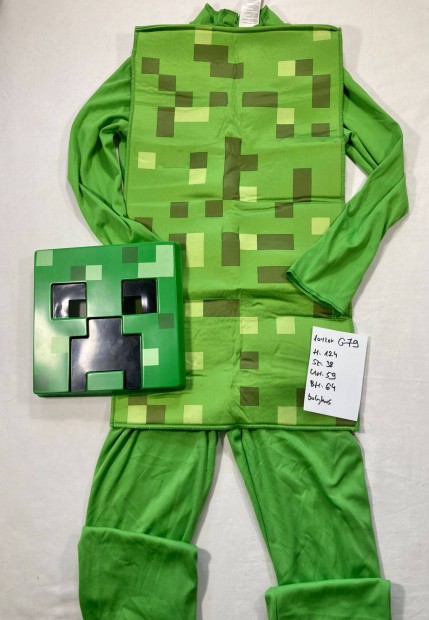 Minecraft jelmez 10-12 v G79