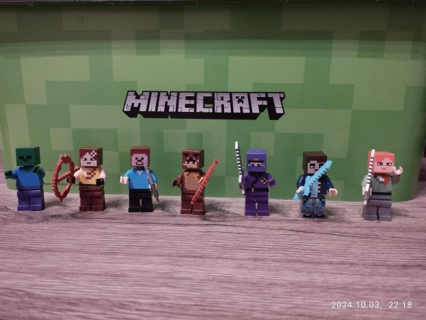 Minecraft lego figurk