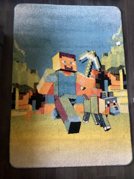 Minecraft nagymret gyereksznyeg 170x120cm