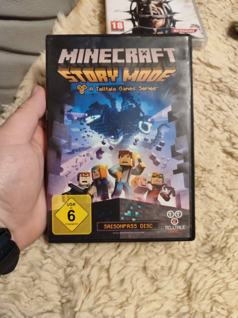 Minecraft story mode pc cd