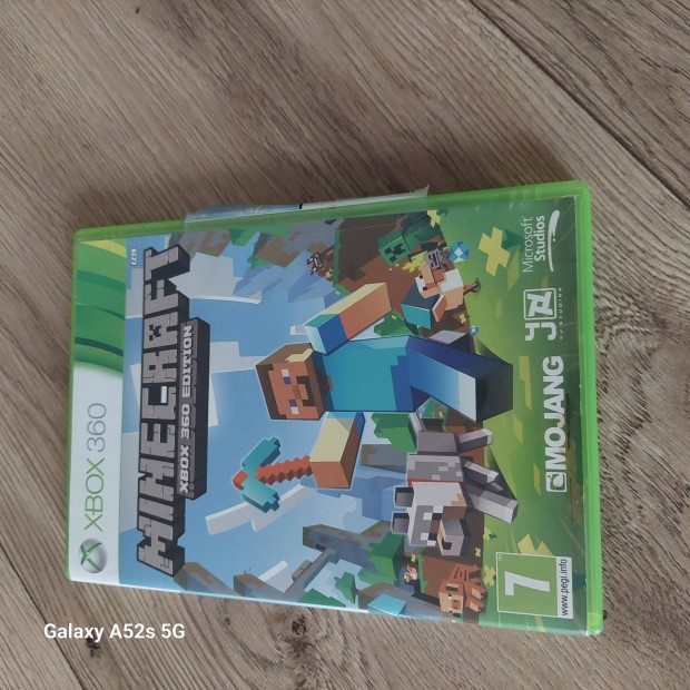 Minecraft xbox360 eredeti telept lemez
