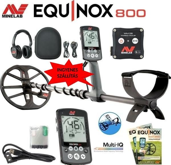 Minelab Equinox 800 fmdetektor fmkeres