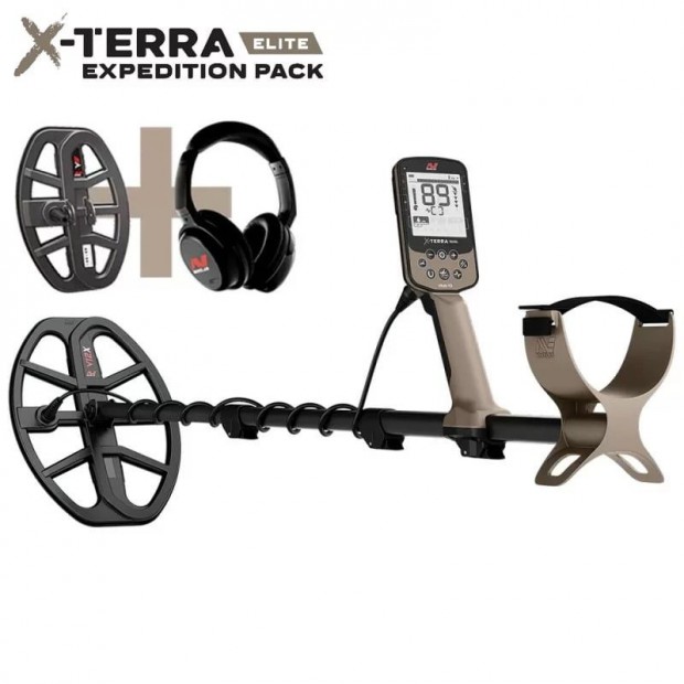 Minelab X-TERRA ELITE fmkeres fmdetektor (Expedition csomag)