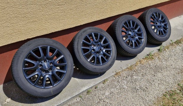 Mini 6,5Jx16" ET54 alufelni 5x112 Tpms ny�ri ker�k 195/55 R16 F55 F56