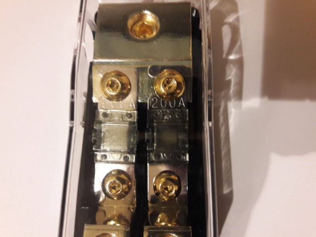 Mini ANL, dupla, j, aranyozott+ ajndk biztostkokkal