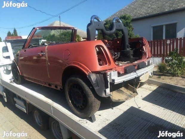 Mini Cabrio R52 karosszéria Elsö / Hátsó futomü alatta van guritható !