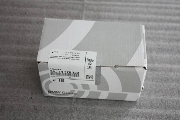 Mini Cooper S fékbetét garnitúra - első R55, R56, R57 34112289146