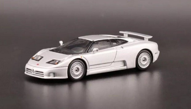 Mini GT Bugatti EB110 GT Grigio Chiaro