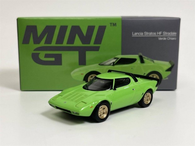 Mini GT Lancia Stratos HF Stradale Verde Chiaro