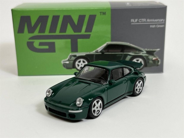 Mini GT MGT00385 Porsche RUF CTR Anniversary Irish Green
