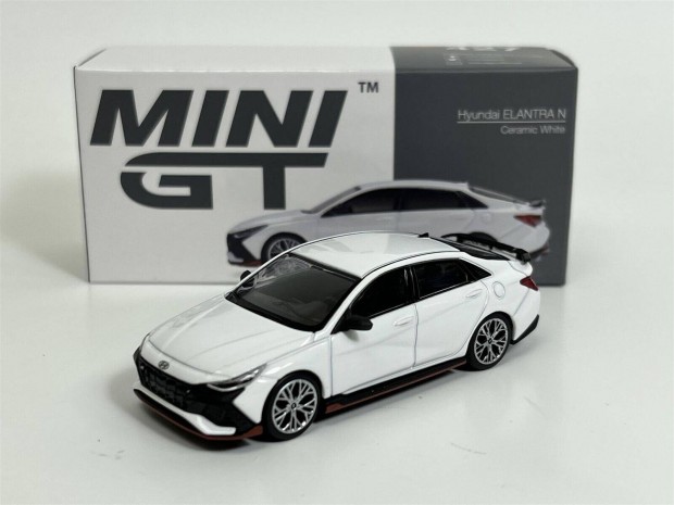 Mini GT MGT00427 Hyundai Elantra N Ceramic White