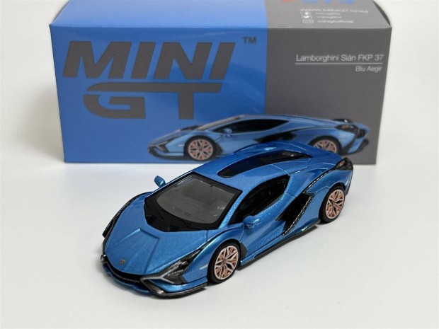 Mini GT MGT00573 Lamborghini Sin FKP 37 Blu Aegir