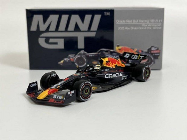 Mini GT Oracle Red Bull Racing RB18 #1 Max Verstappen