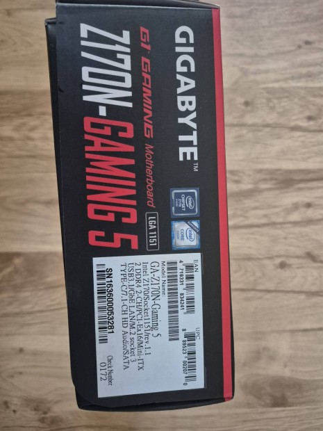 Mini-Itx alaplap Gigabyte Z170N Gameing 5