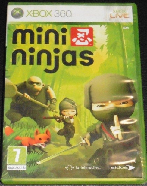 Mini Ninjas (Gyerek, verekeds) Gyri Xbox 360 Xbox ONE Series X Jtk