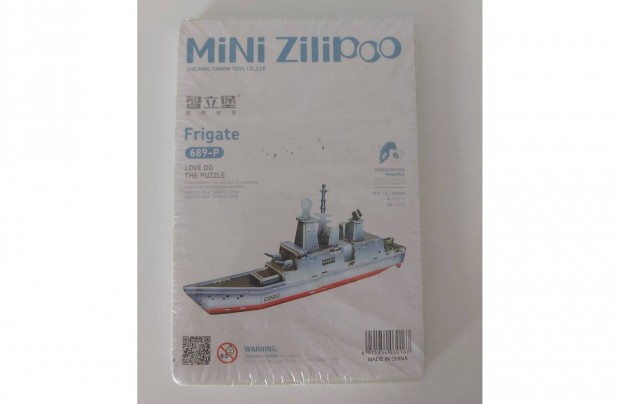 Mini Zilipoo 3D Puzzle - Frigate