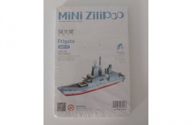 Mini Zilipoo 3D Puzzle - Frigate