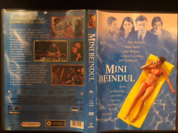 Mini beindul DVD (karcmentes, Alec Baldwin, Nikki Reed, Jeff Goldblum)