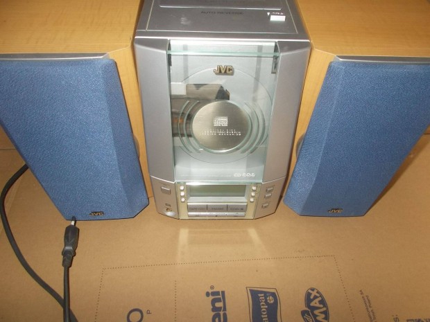Mini hifi j llapotban elad jvc hangfallal 2 szm