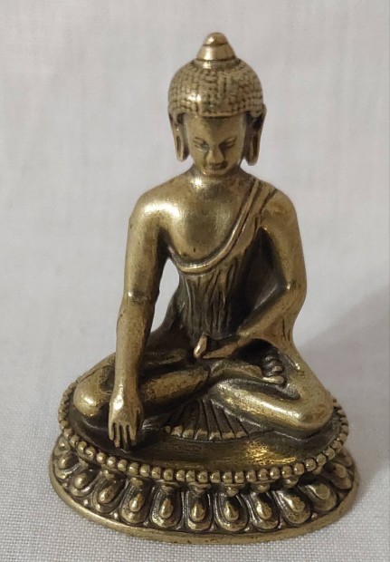 Miniatűr sárgaréz orvosi Buddha